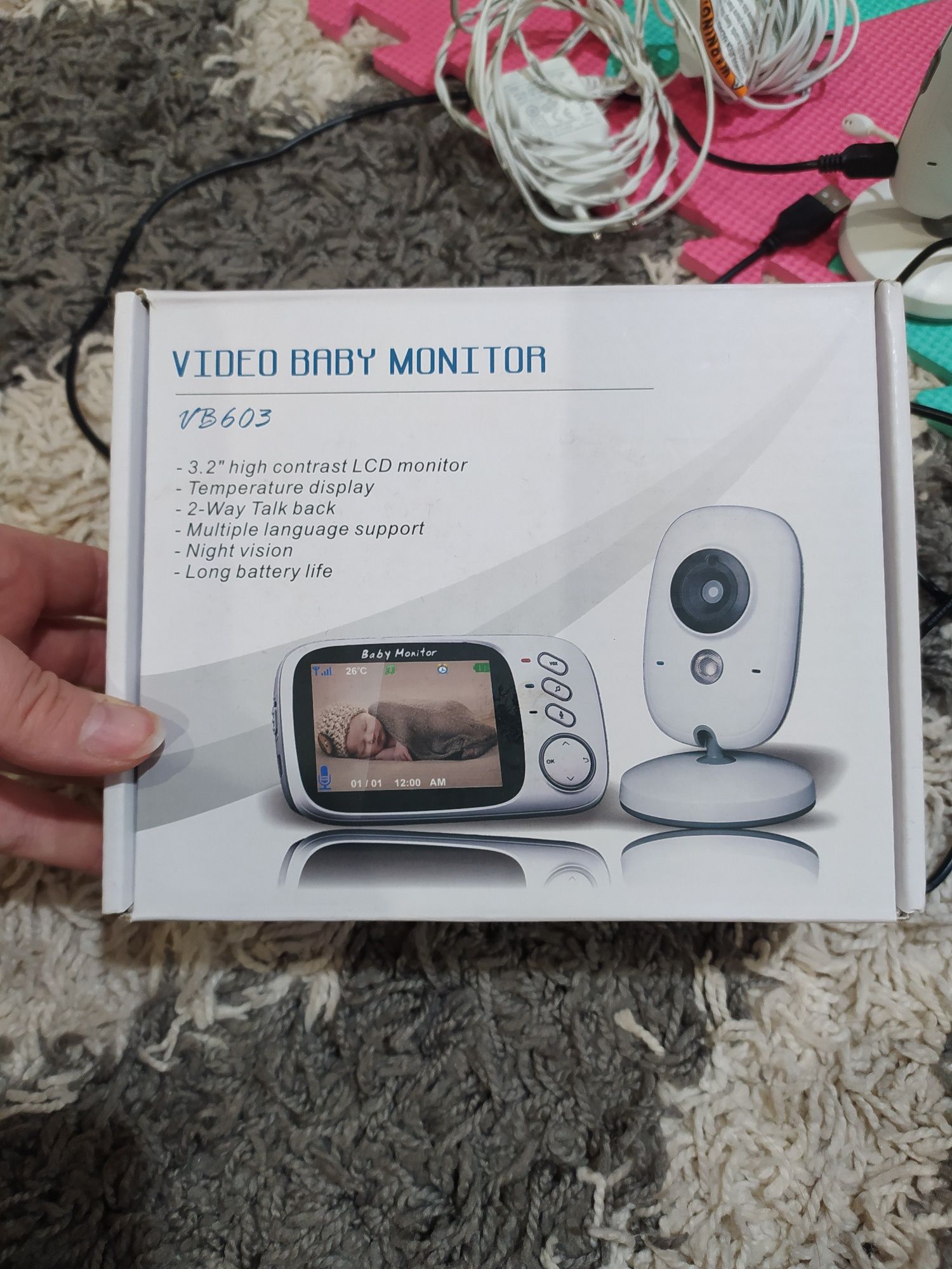 Відеоня та радіоняня Baby monitor VB 603
