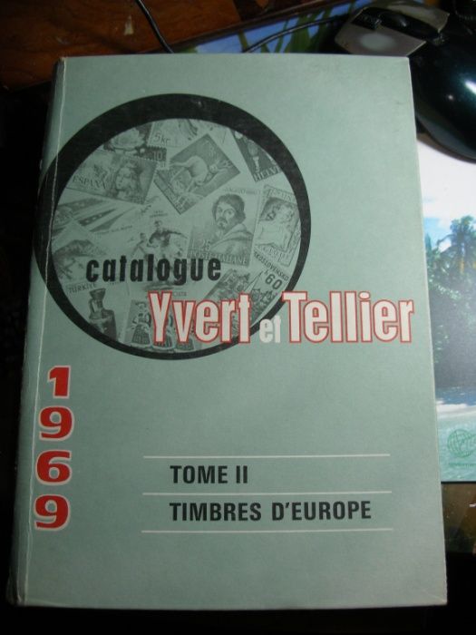 каталог марок yvert et tellier 1969 tome 2 t