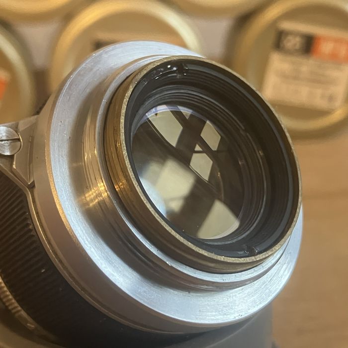 Canon 50mm f/1.8 obiektyw dalmierz LTM M39 Leica vintage