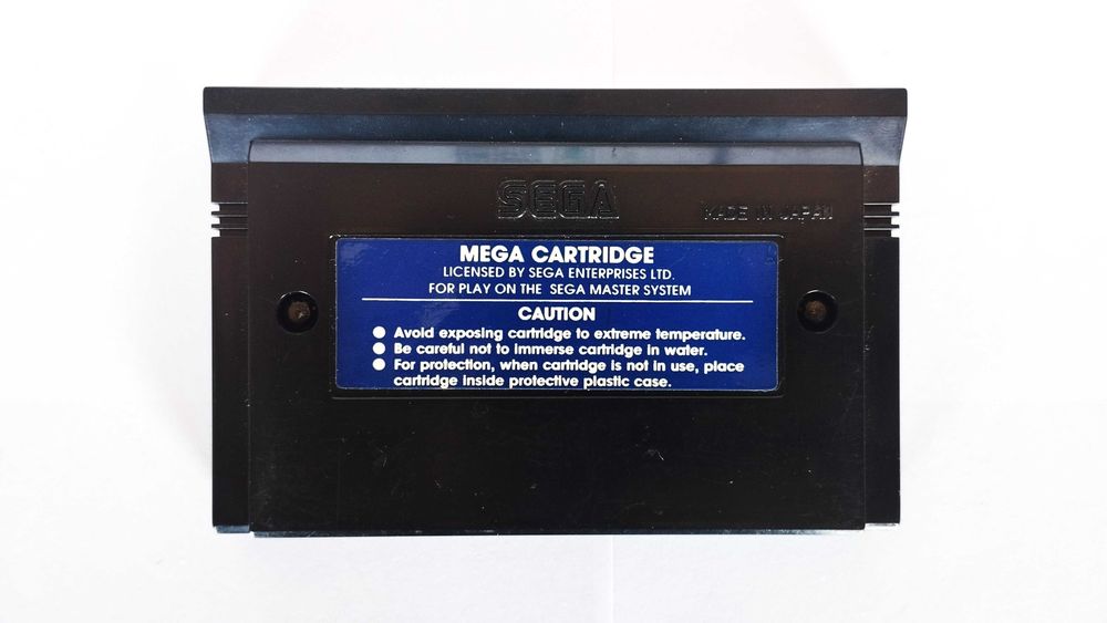 Sega Master System - Jogo Super Space Invaders (1990)