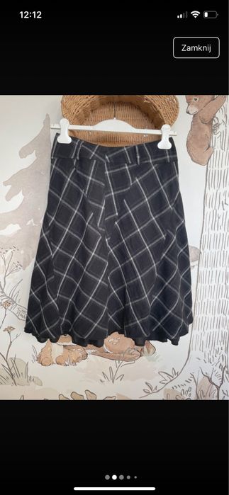 Spodnica w krate