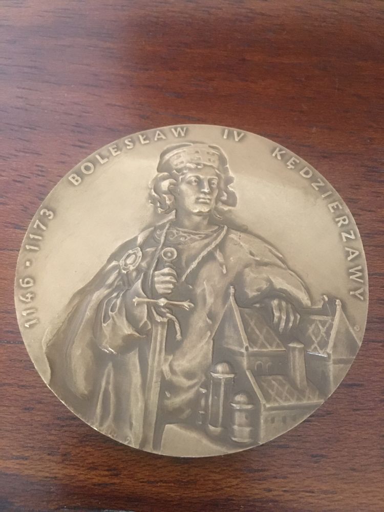 Medal kolekcjonerski Bolesław IV Kędzierzawy