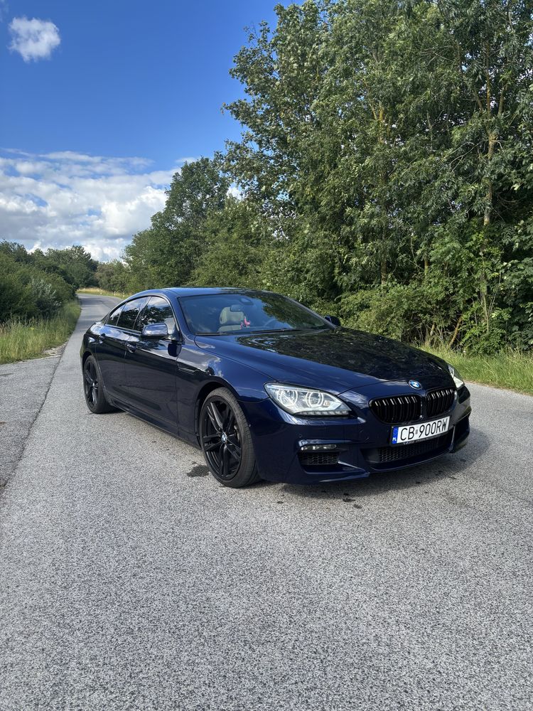 BMW 650i Gran Coupe 4.4 V8 449 KM • 2013 • Bogate Wyposażenie