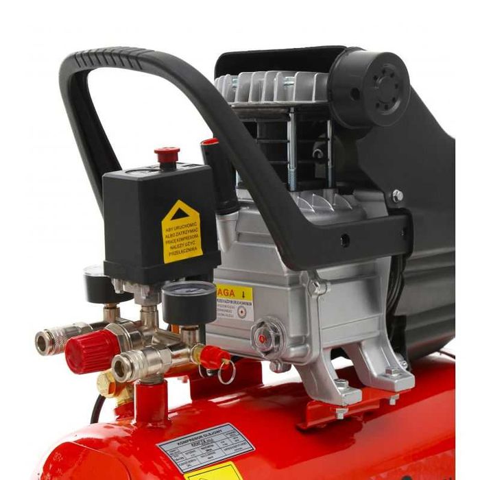 Kompresor olejowy sprężarka powietrza 24l 8 bar 2850RPM 230V