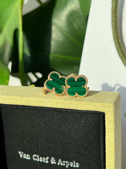 Сережки серьги ван клиф vca van cleef