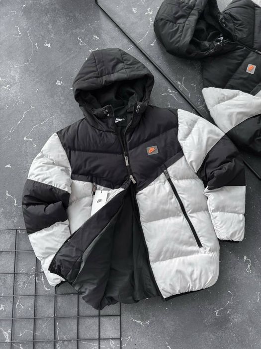 Зимова куртка Nike • Теплий пуховик чоловічий • Оригінальний дизайн