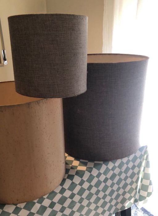 Candeeiro triplo teto