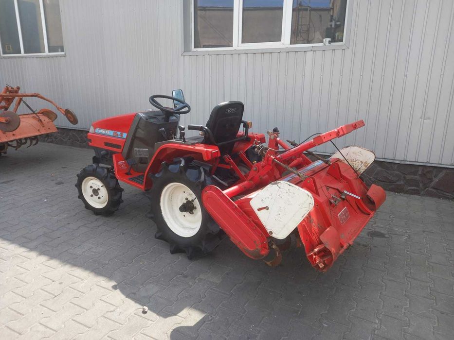 Japoński traktorek Yanmar KE 3 z glebogryzarką 4x4 13 km
