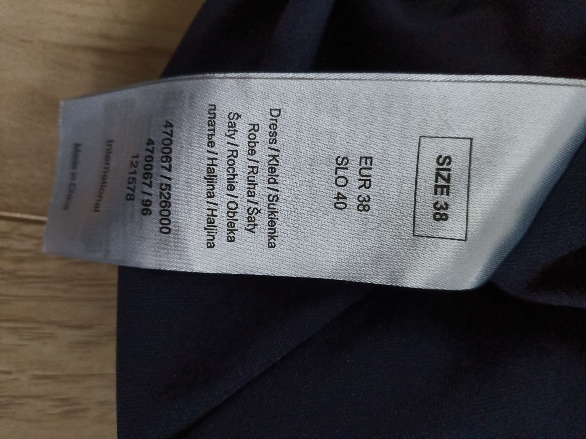 Sukienka granatowa Orsay r.38