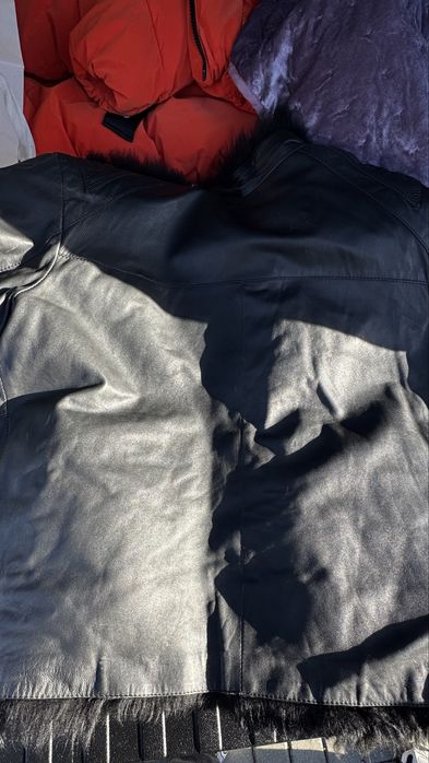 Blazer de Pele Verdadeira