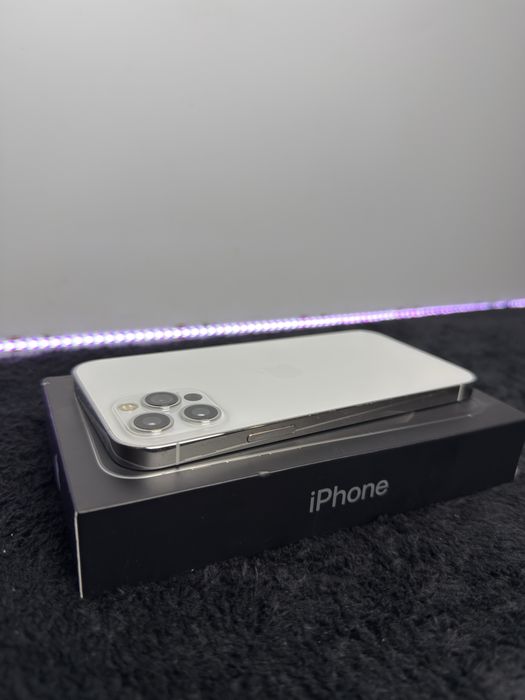 iPhone 12 Pro|Srebrny|100%|Bardzo Dobry|Pełen Zestaw