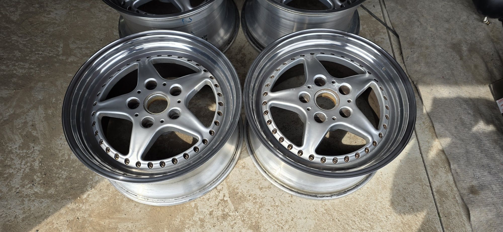 Porsche 5x130 BRAID Folger 18 cali Felgi skręcane Alufelgi