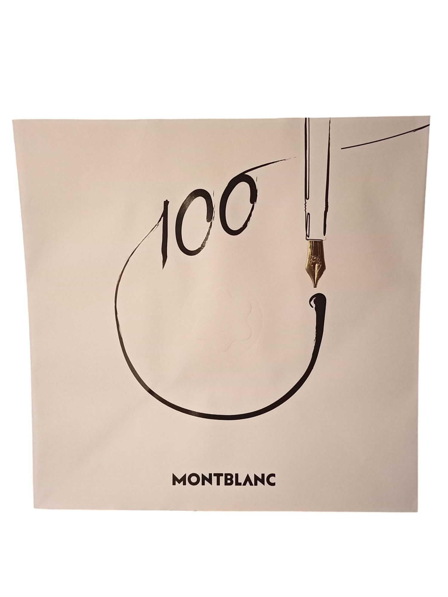 Saco grande de papel marca montblanc