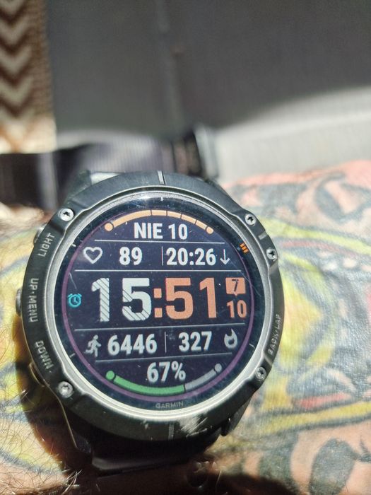 Zegarek smartwatch garmin fenix 6x pro solar 51 mm