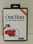 Caixa e capa Sega Master System Out Run
