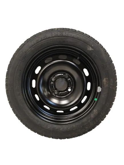 FORD 6Jx15 ORYGINALNA FELGA STALOWA R15 ET37.5 4X108 OPONA SEMPERIT 185/60 KOŁO ZIMA BIEŻNIK ok 8.10mm