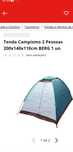 Tenda de Campismo 2 pessoas da Berg