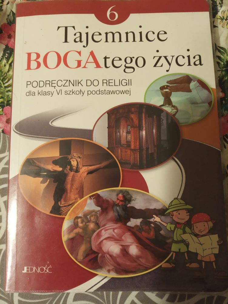 Podręcznik-ksiażka do religii kl.6