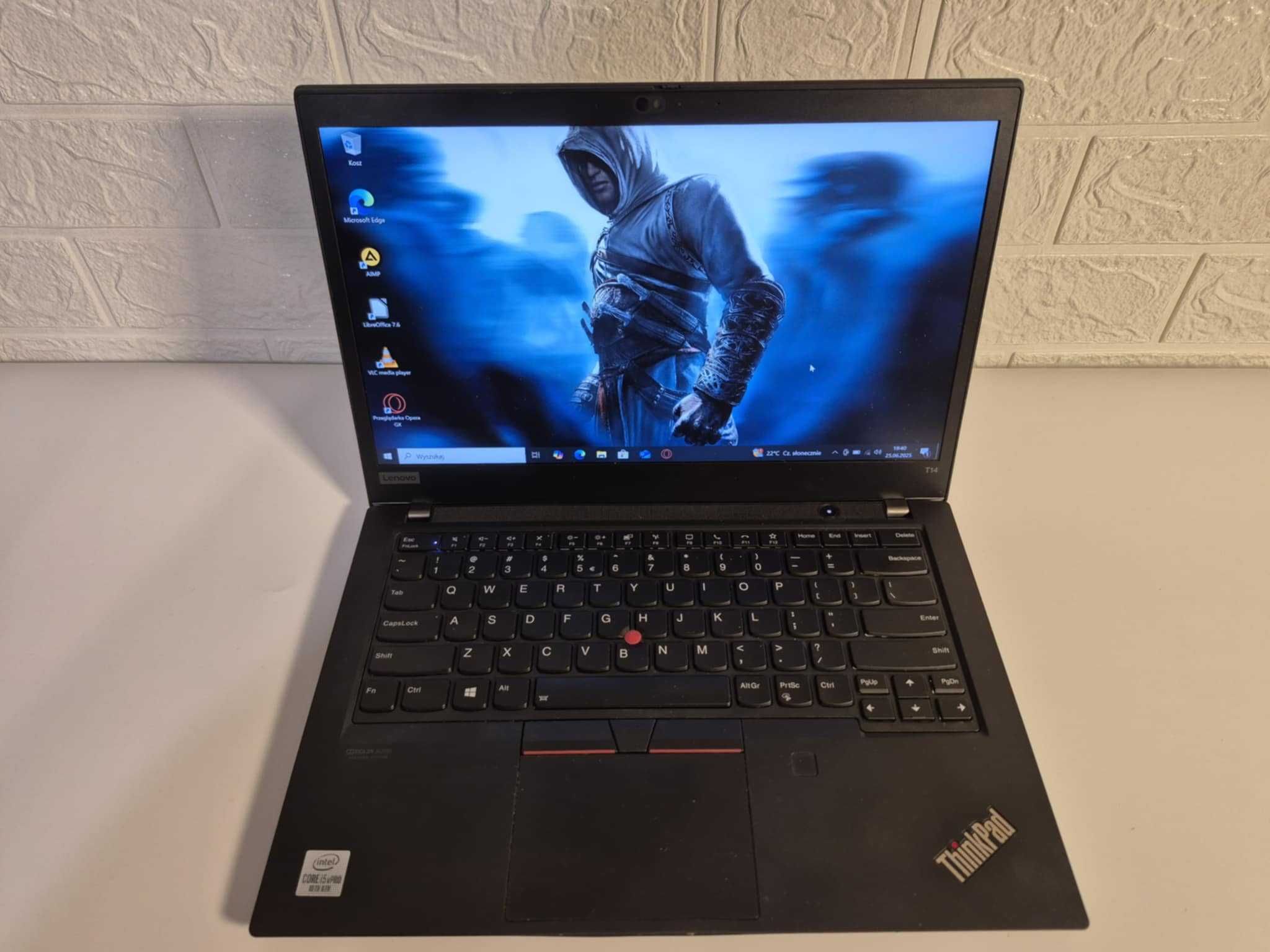 Mocny ThinkPad T14 IntelCore i5-10th/16GbDDR/256 SSDNVMe/Bateria4H