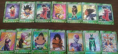 Karty dragon ball. Z GT holograficzne naklejki okazja komplet