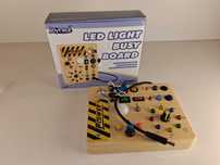D076 Joyreal LED Light Busy Board Tablica Sensoryczna Montessori