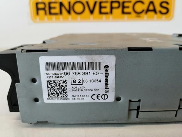 Rádio / auto-rádio CITROËN C4 II (B7)