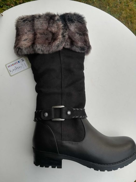 NOWE z metką kozaki damskie rozm.38 Jenny Fairy