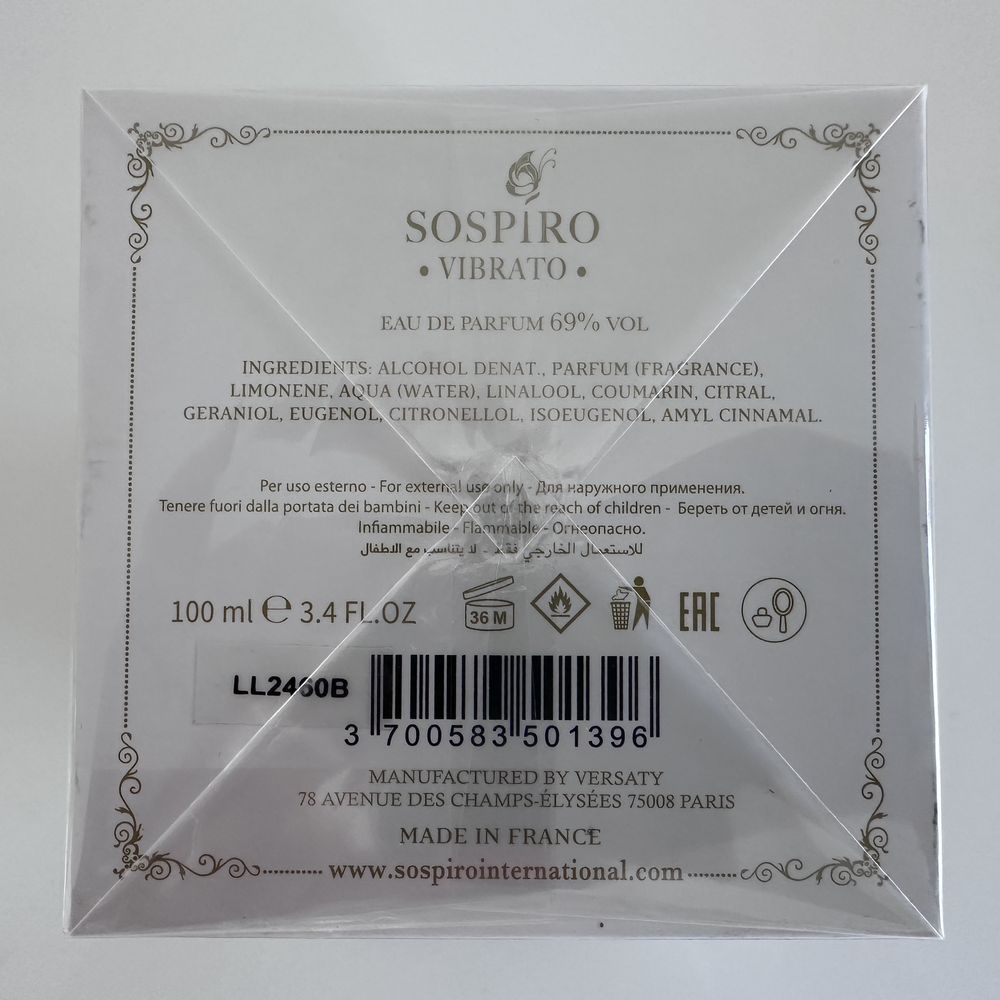 Sospiro Vibrato EDP 100 ml