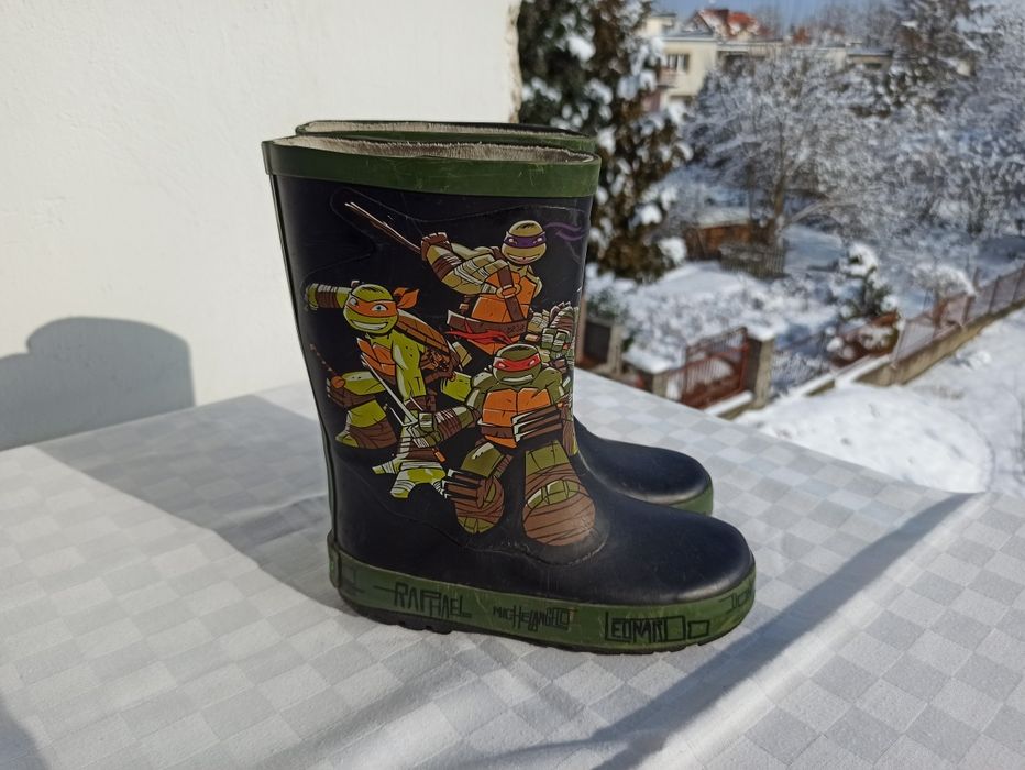 Kalosze żółwie Ninja George r. 28/10/18,5 cm