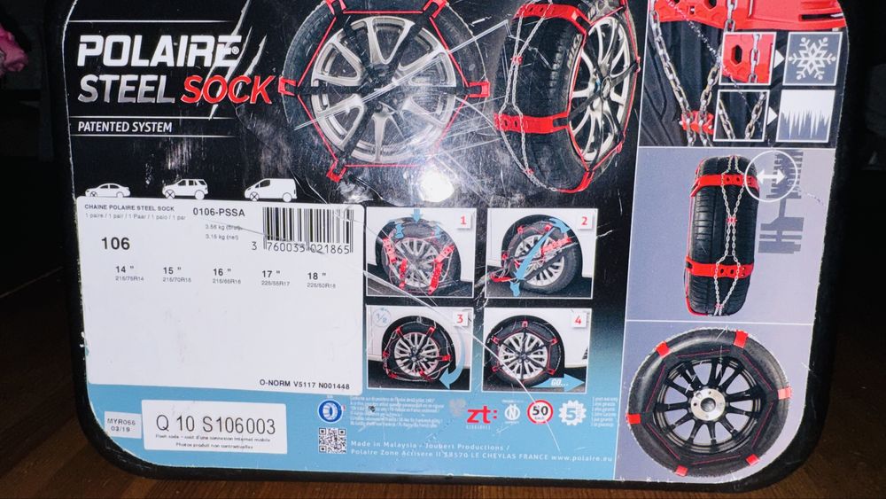 Polaire Steel Sock – Łańcuchy śniegowe