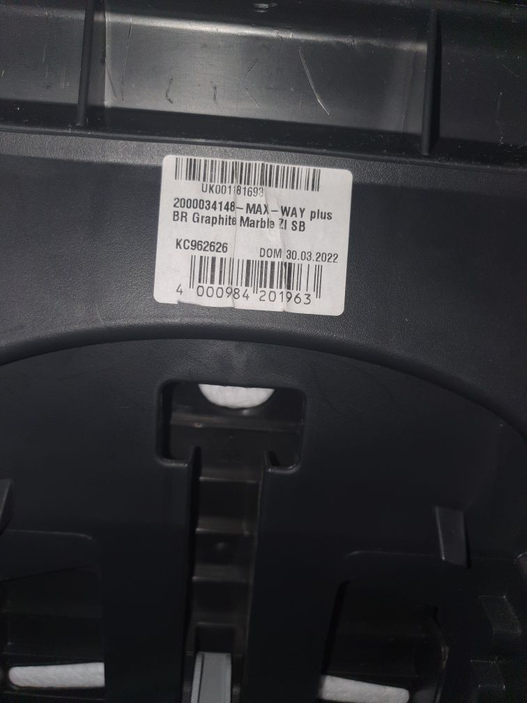 Fotelik samochodowy Britax Max-Way plus