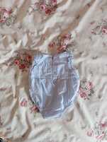 Niebieski rampers dziewczęcy new Born tanio cheap winter autumn zima
