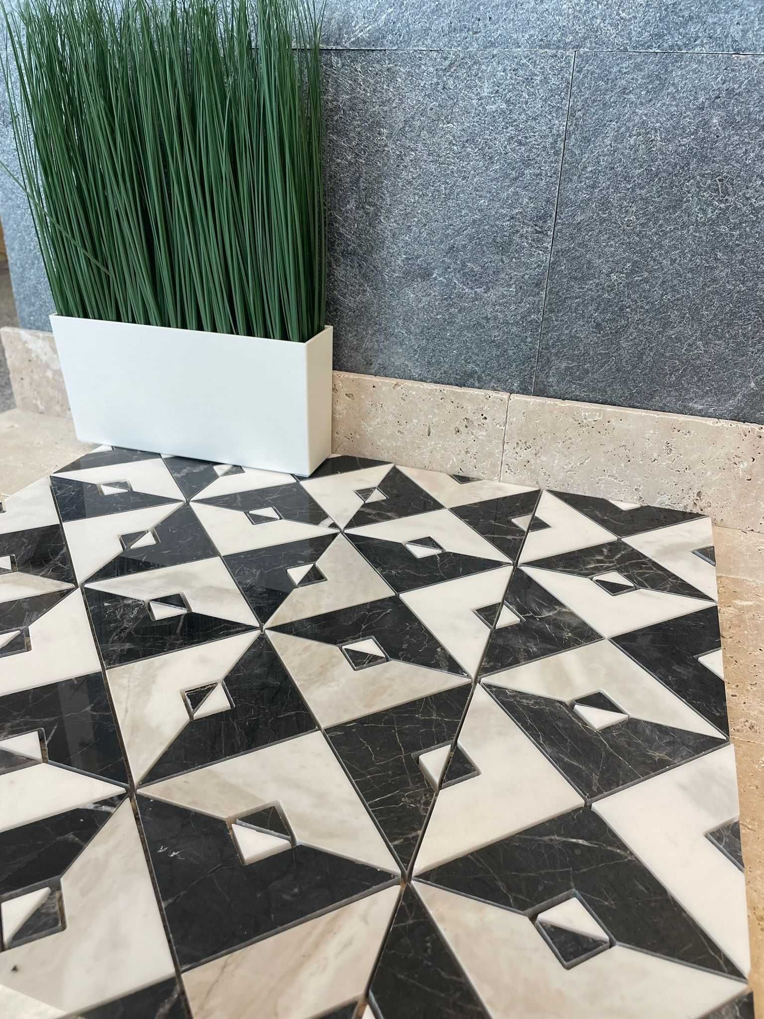 NOWOŚĆ Mozaika marmurowa Carrara Calacatta Saint Laurent 30,5x30,5