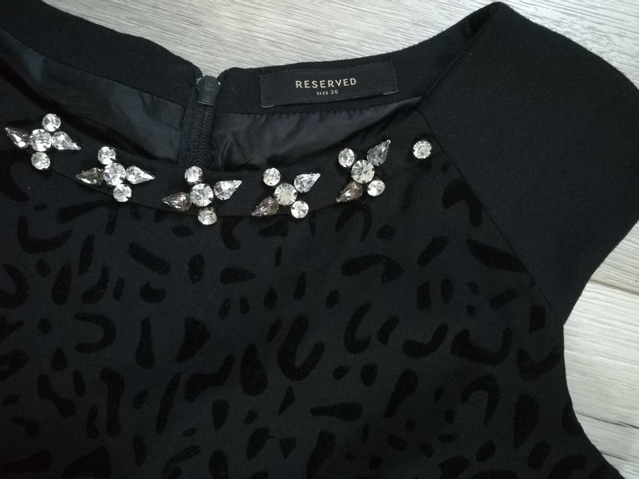 NOWA elegancka sukienka, mała czarna RESERVED 38