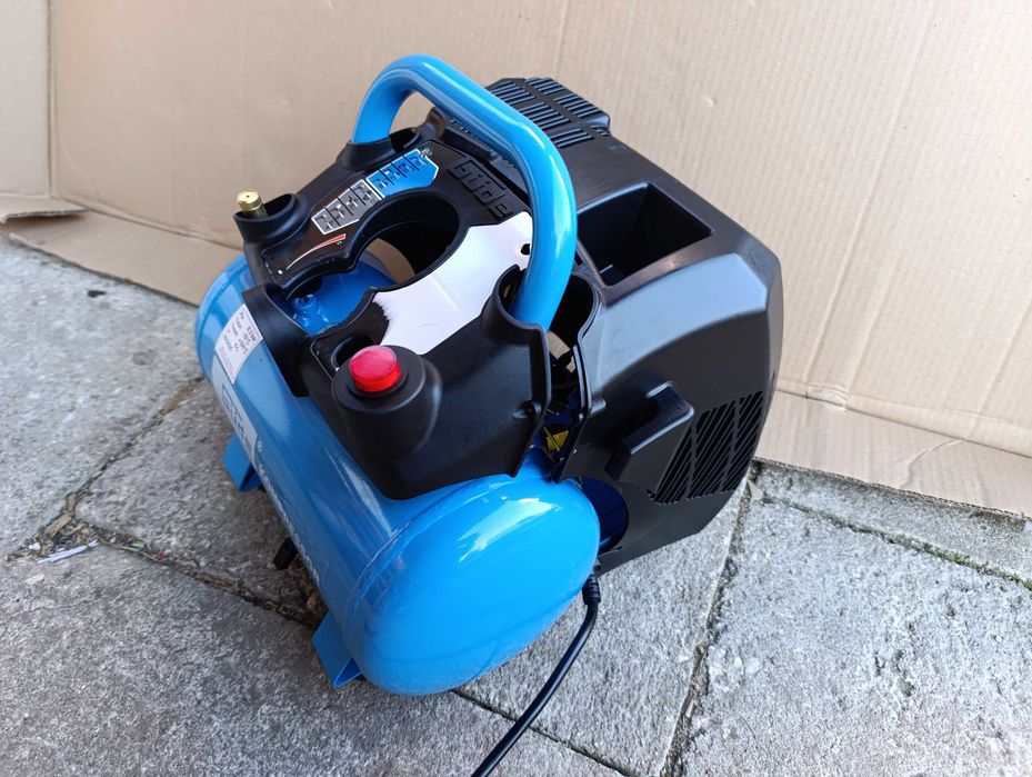 Zbiornik 6L butla kompresora sprężarki GUDE czujnik ciśnienia obudowa