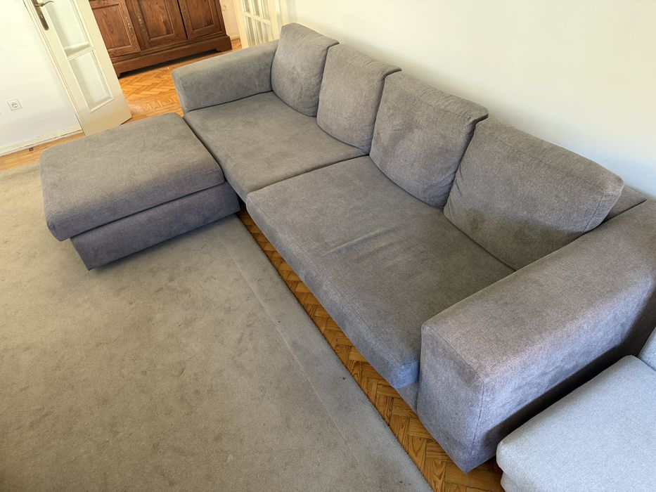 Sofa de Sala com Chaise Longue
