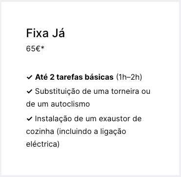 Fixa Já - Reparações rápidas seguras e sem complicações