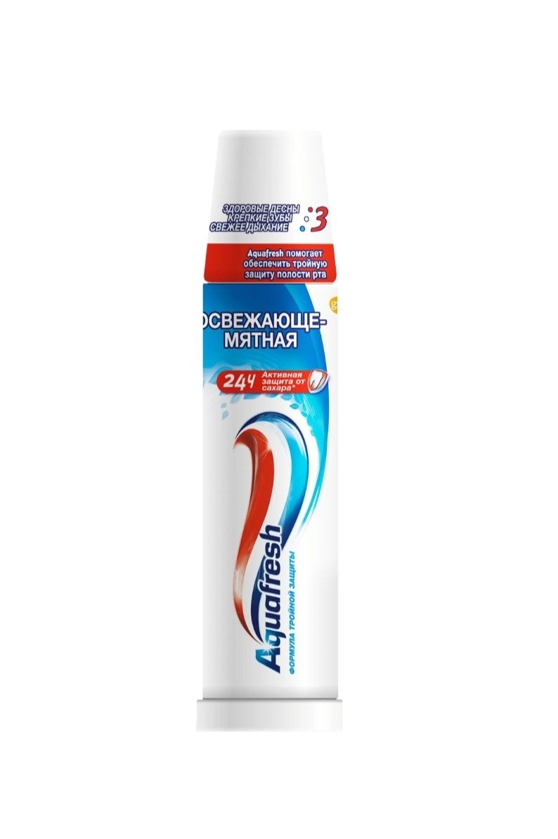 Зубна паста Aquafresh Fresh mint 100 мл Помпа