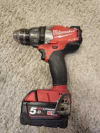 Milwaukee M18 FDD + Ladowarka + 2x Bateria 5Ah