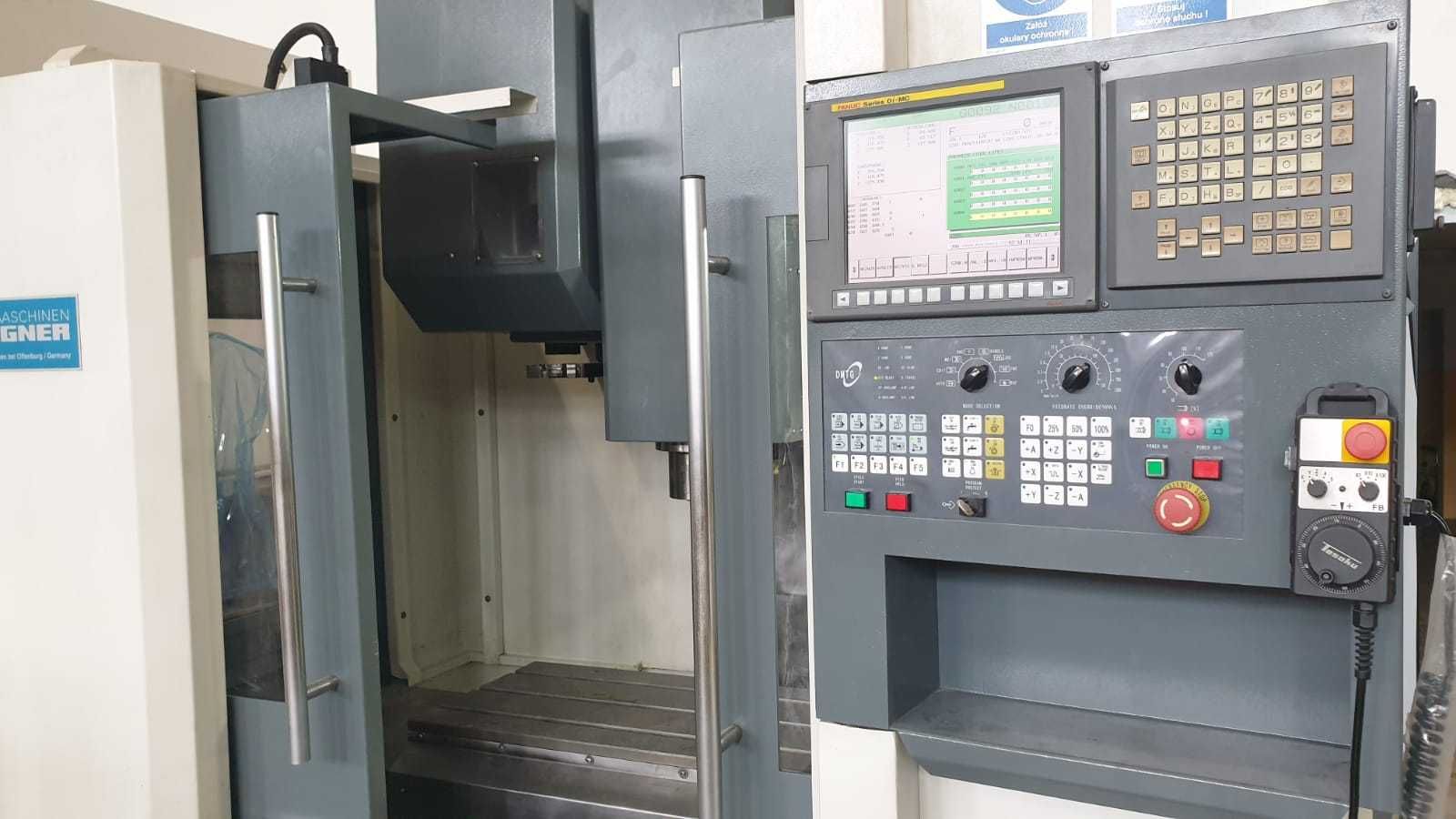 Pionowe centrum frezarskie CNC Wagner WMC 600L