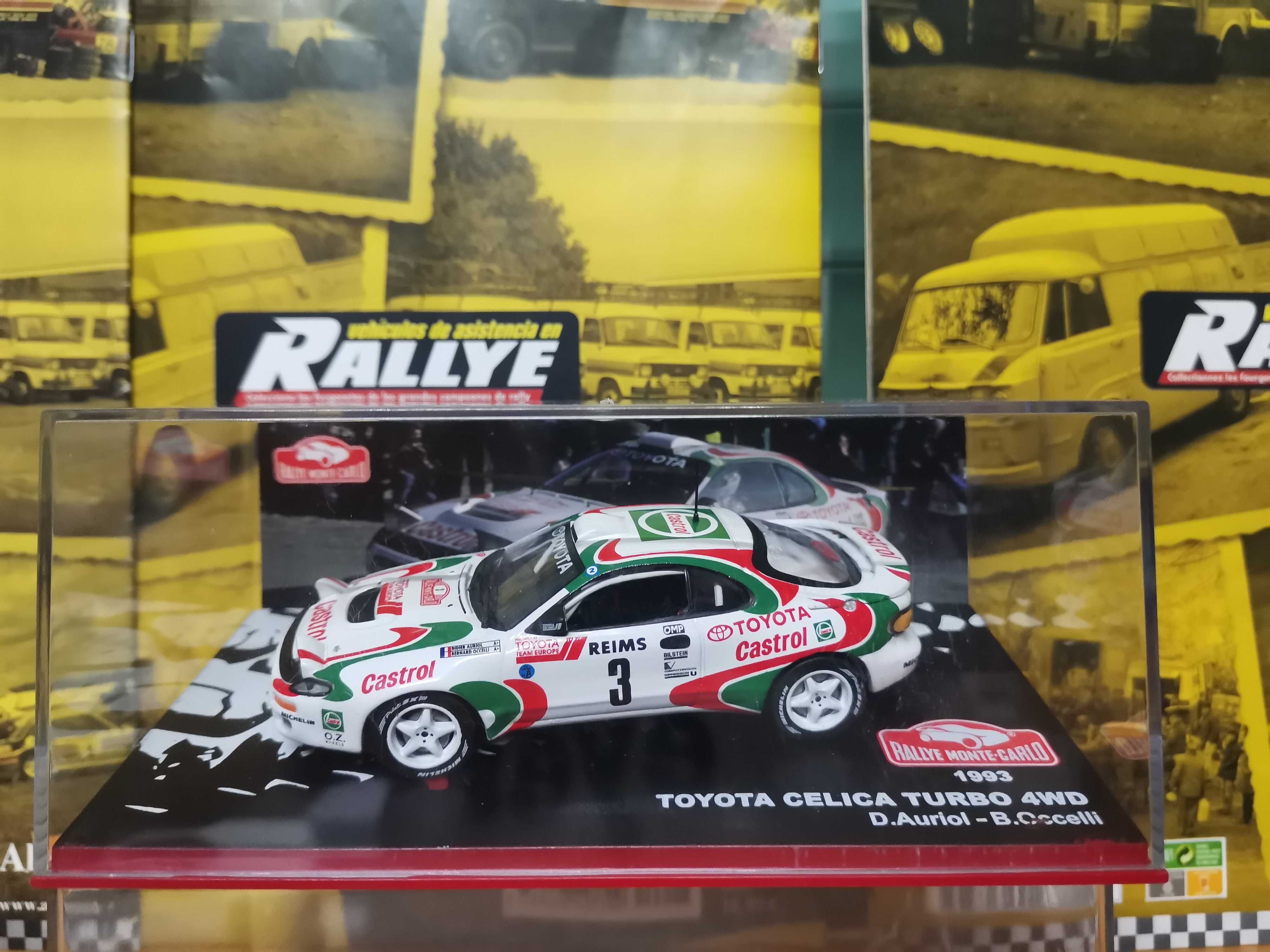 Toyota Celica Turbo 4WD Rally D. Auriol  1:43