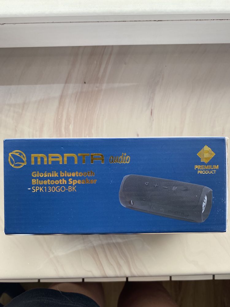 Głośnik Manta SPK130GO-BK