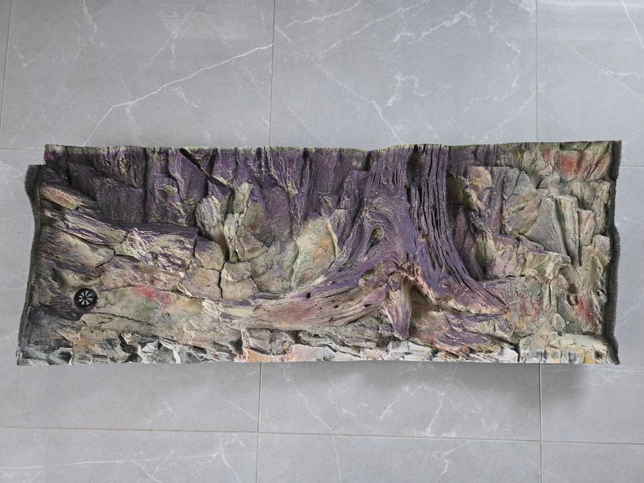 Tło strukturalne do akwarium 120 cm