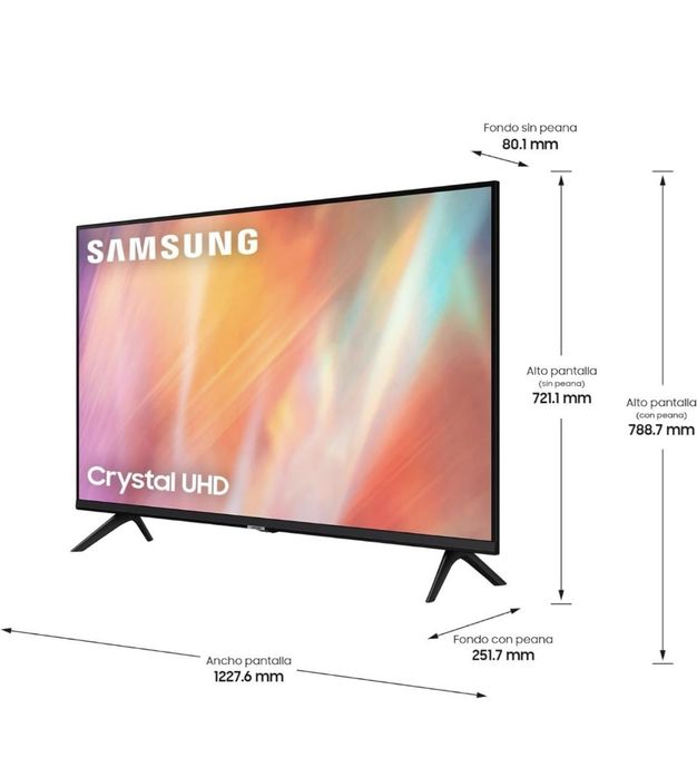 Smart tv Samsung 55 tu55cu7025kxxc