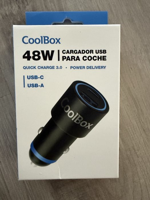CoolBox Carregador de Carro