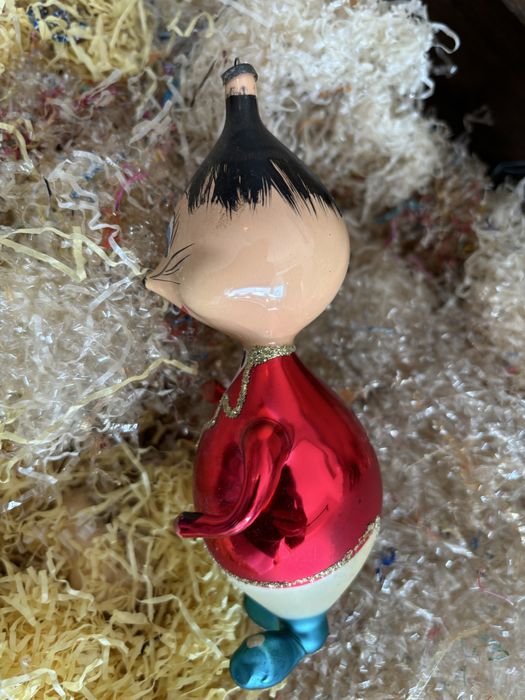 Ratinho pendente arvore Natal antigo