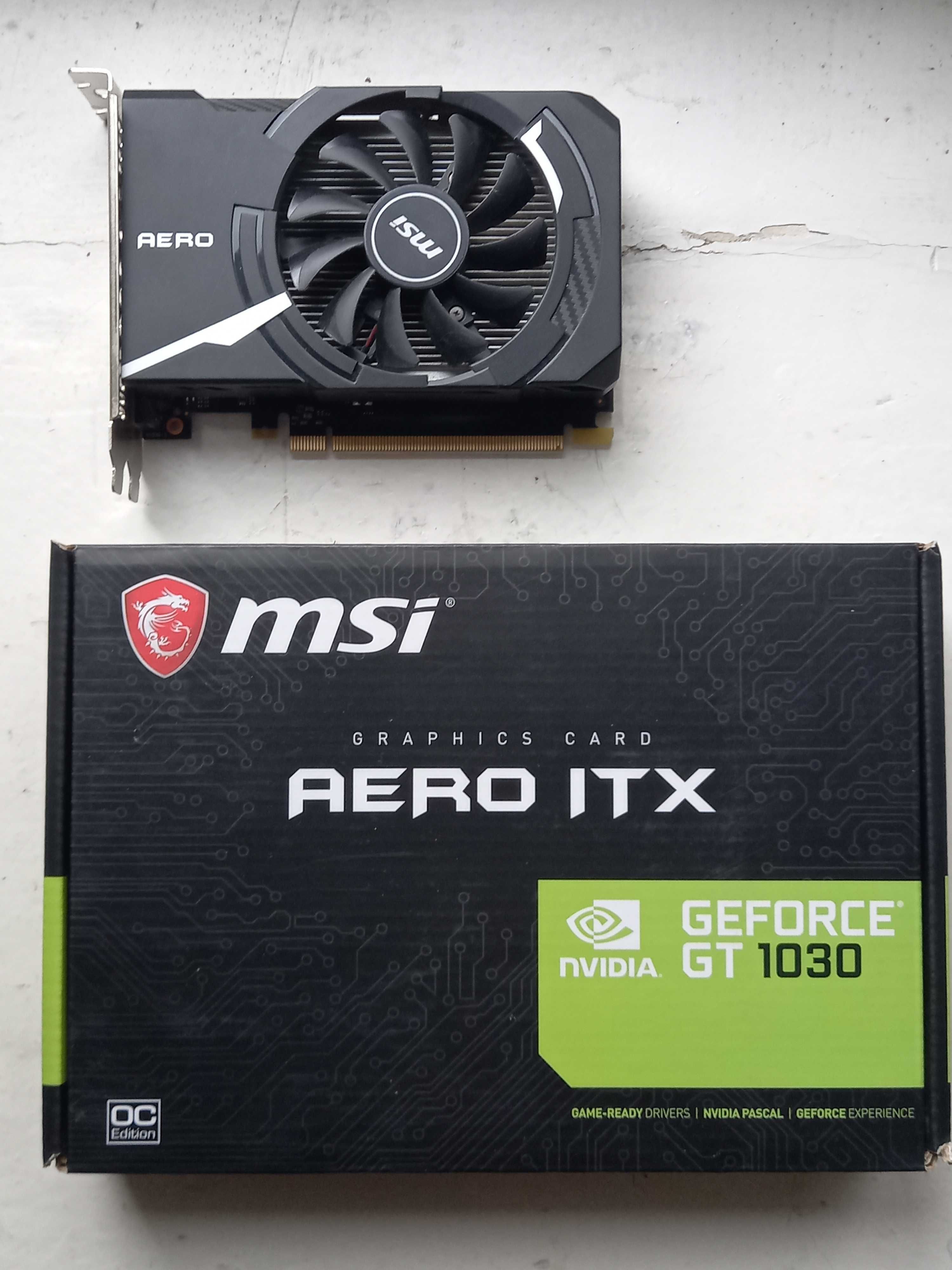 MSI Nvidia GeForce GT 1030 AERO ITX 2GB OC