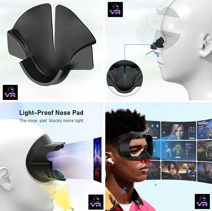 ‼️Meta Quest 3 носова накладка, блокатор світла Oculus Face Pad