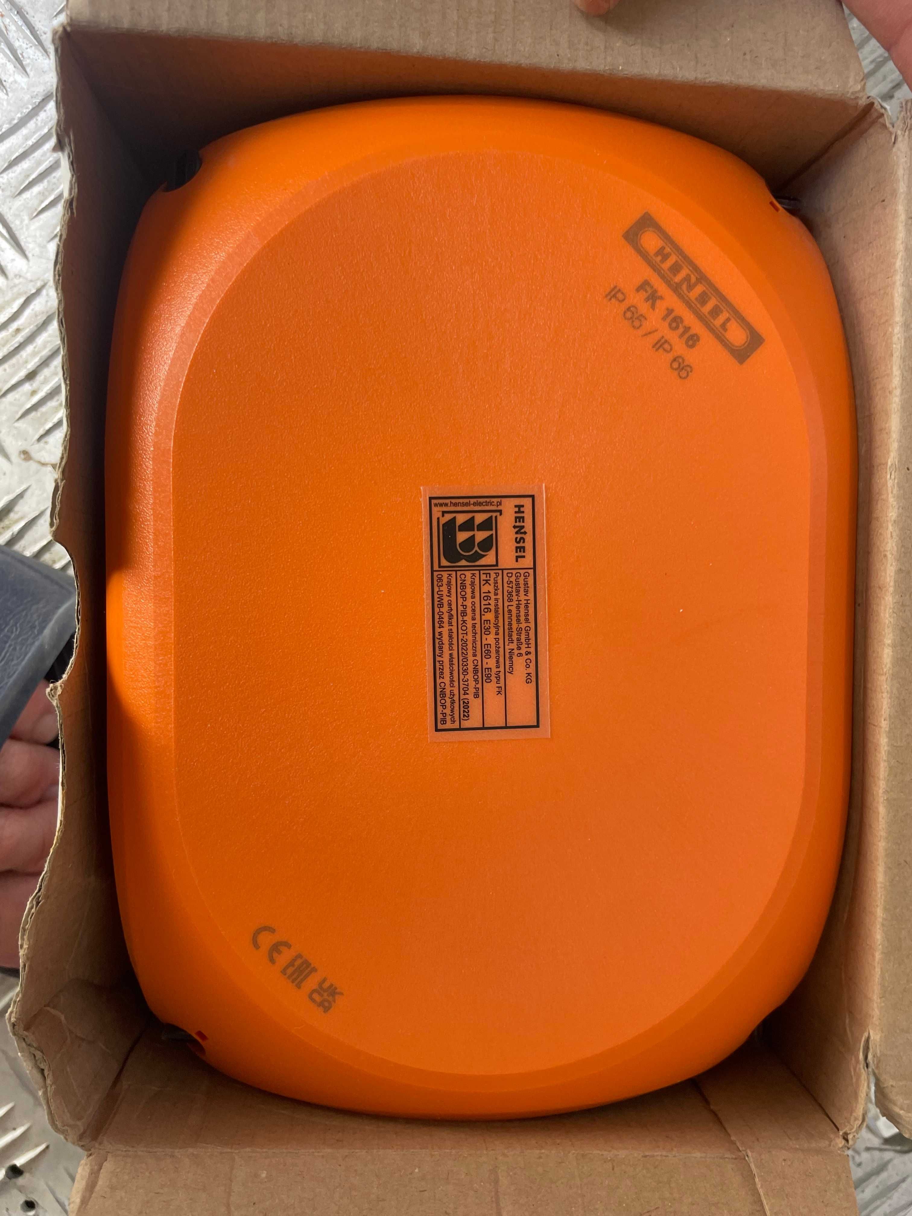 Puszka n/t przeciwogniowa E90 210x155x92mm IP65 5x16mm2 FK 1616
