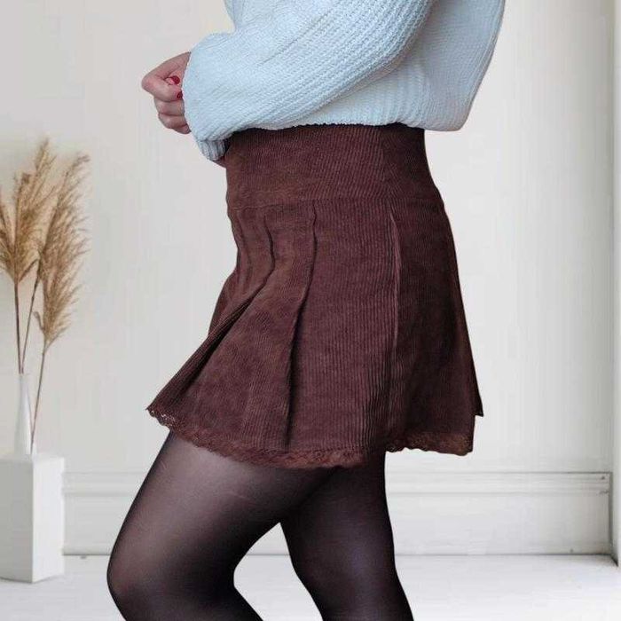 Спідниця коричнева жіноча